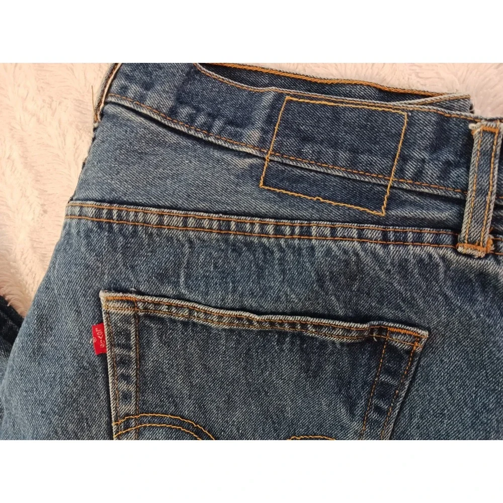 Levi's 501 Jeans Men's 40x30 Button Fly Medium Wash Blue Denim Made USA Y2K 2008